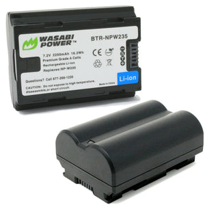 Fujifilm NP-W235 Battery (2-Pack) by Wasabi Power