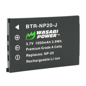 Casio NP-20, NP-20DBA Battery by Wasabi Power