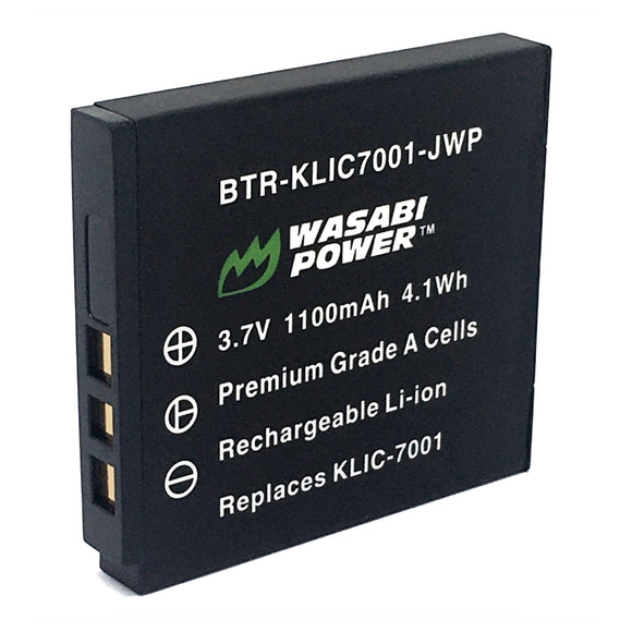 Kodak KLIC-7001 Battery by Wasabi Power