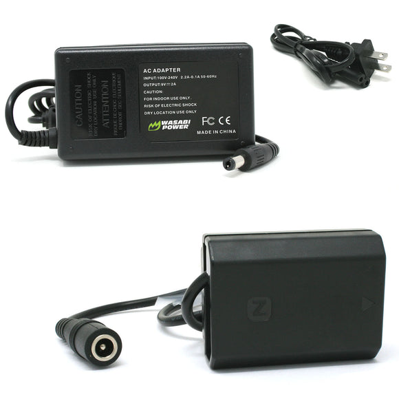 Sony NP-FZ100 AC Power Adapter Kit with DC Coupler by Wasabi Power