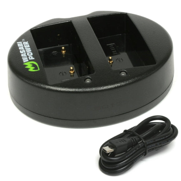 Olympus BLH-1 Dual Charger by Wasabi Power
