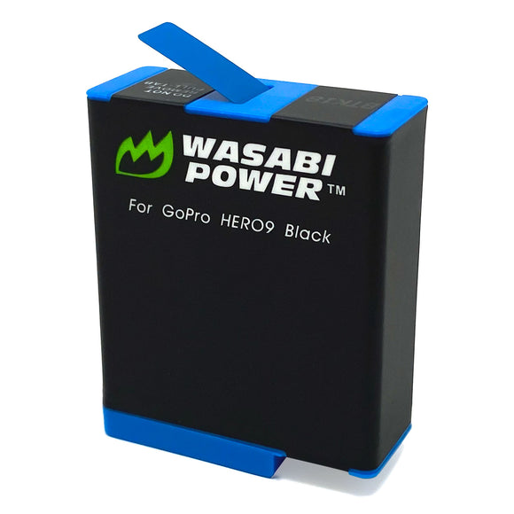 GoPro HERO12 Black,  HERO11 Black, HERO10 Black, HERO9 Black Battery by Wasabi Power