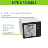 Arlo Go (VMA4410) Battery by Wasabi Power