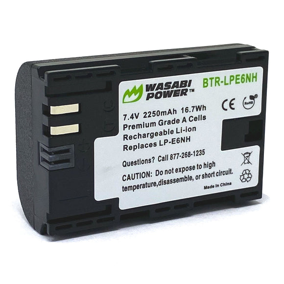 Canon LP-E6NH Battery by Wasabi Power
