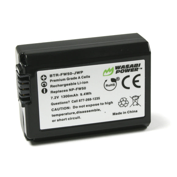 Sony NP-FW50 Battery by Wasabi Power