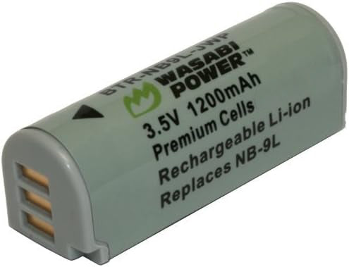 Canon NB-9L Battery by Wasabi Power