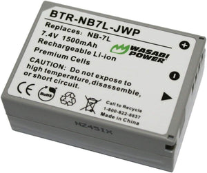 Canon NB-7L Battery by Wasabi Power