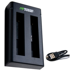 Insta360 X3 Dual USB Battery Charger by Wasabi Power