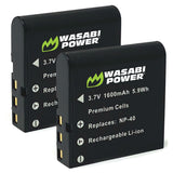 Kodak LB-060 Battery (2-Pack) by Wasabi Power
