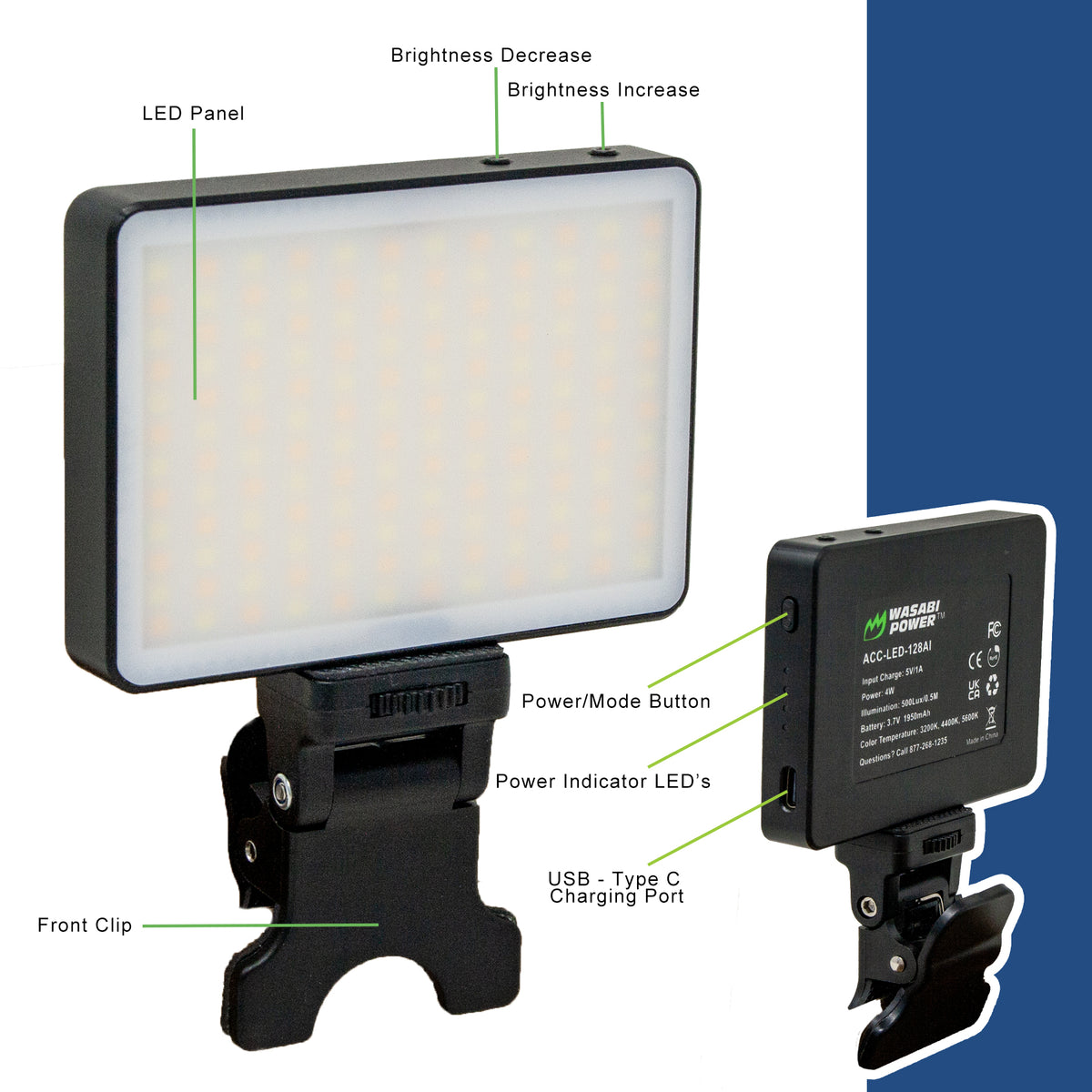 LED Fill Light by Wasabi Power