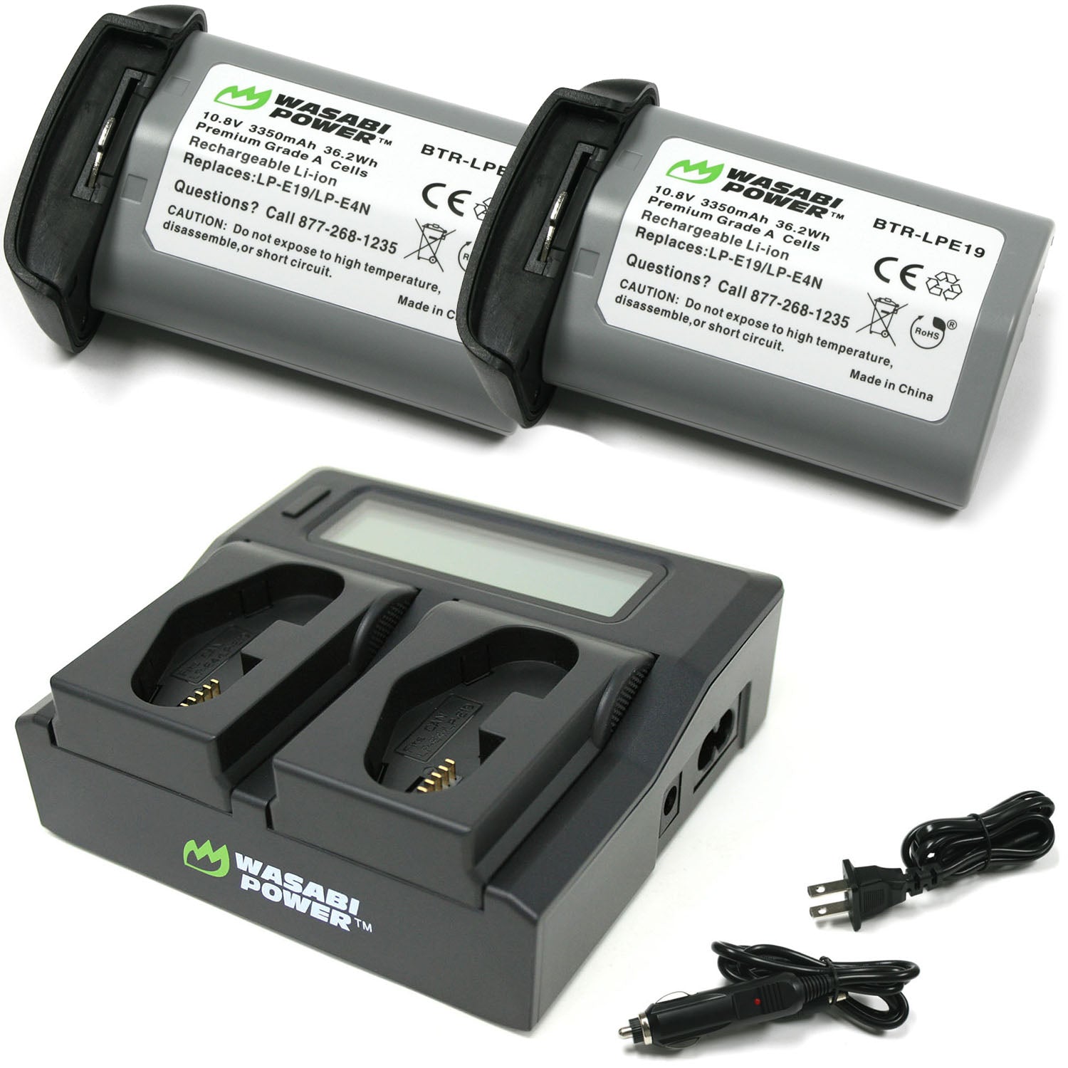 Canon LP-E4, LP-E4N – Wasabi Power