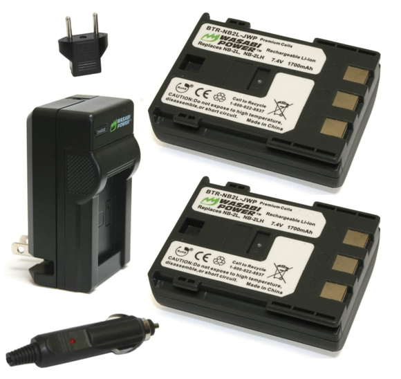 Lot de 4 batteries Bonacell 1700mAh NB 2L NB2L NB 2LH NB 2LH NB2LH batterie'appareil photo Lot de 4 batteries Bonacell 1700mAh NB 2L NB2L NB 2LH NB 2LH NB2LH batterie'appareil photo