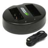 Panasonic DMW-BLE9, DMW-BLG10 Dual Charger by Wasabi Power