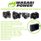 Sony NP-FW50 DC Coupler with USB-C Input by Wasabi Power