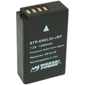 Nikon EN-EL20, EN-EL20a Battery by Wasabi Power
