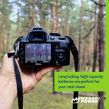Nikon EN-EL3e Battery (2-Pack) by Wasabi Power