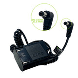 Canon LP-E6, DR-E6 DC Coupler with AC Power Adapter by Wasabi Power