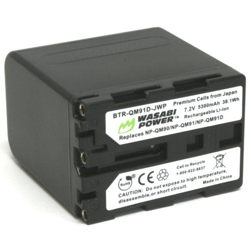 Sony NP-QM91D Battery by Wasabi Power