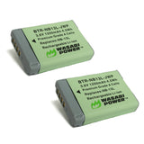 Canon NB-13L Battery (2-Pack) by Wasabi Power