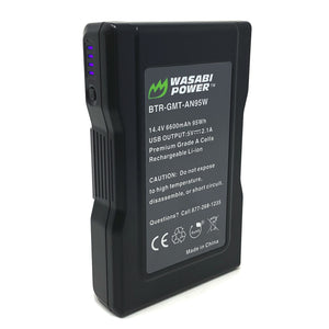 Gold Mount Battery (14.4V, 6600mAh, 95Wh) by Wasabi Power